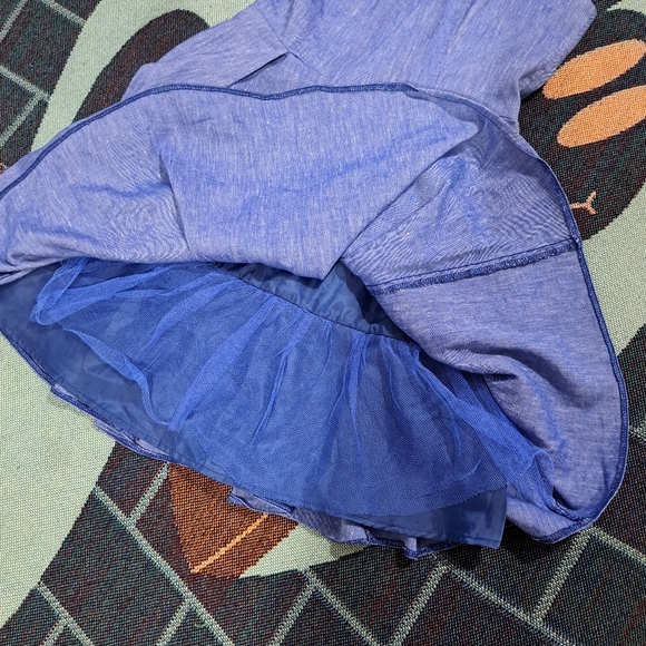 🌈 LINEN BLEND A-LINE DRESS - Picture 6 of 8